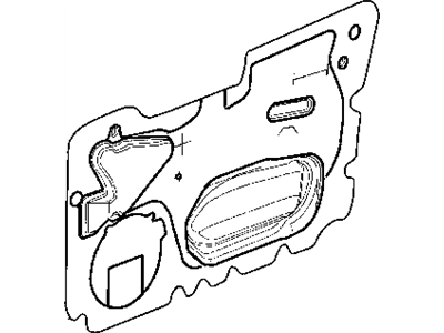 Mopar 5008498AI Shield-Front Door