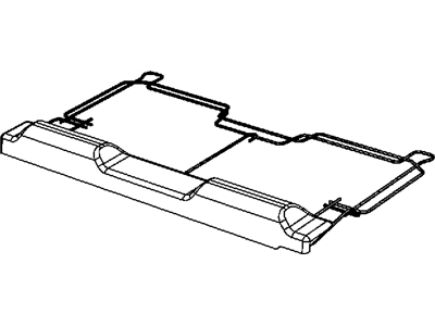 Mopar 68039196AA Support-Rear Seat