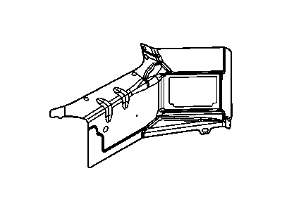 Mopar 4814862AE Extension-Quarter To Floor Pan