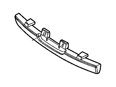 Mopar 5029675AA ABSORBER-Rear Energy