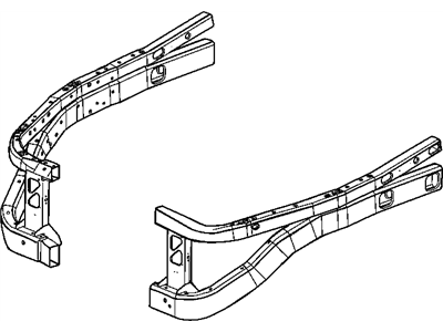 Dodge Durango Radiator Support - 55362306AB