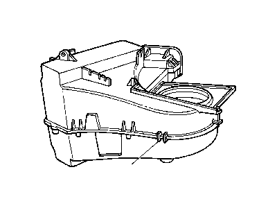 Mopar 4864527 Housing-Blower Motor