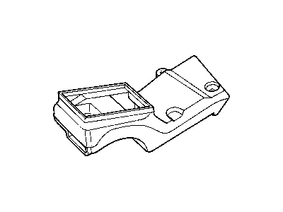 Mopar 4885423AA Duct Floor Distribution