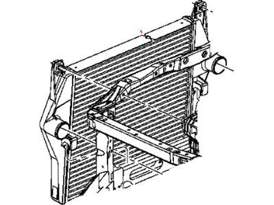 Mopar 55056593AA Cooler-Charge Air