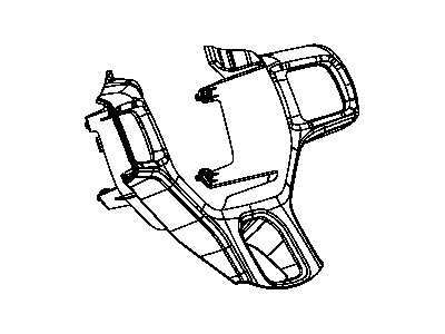 Mopar 1YH761TVAA Bezel-Steering Wheel Switch