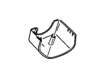 Mopar 5GE40XDVAB SHROUD-Steering Column