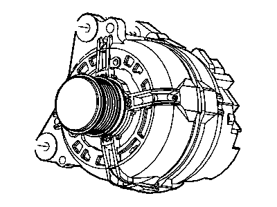 Mopar 4801715AA ALTERNATR-Engine