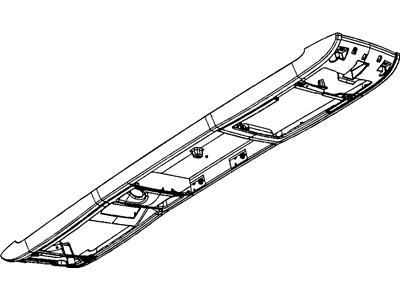 Mopar 1LX501W1AA Console-Overhead