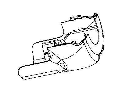 Mopar 1JE44ZJ3AA SHROUD-Steering Column