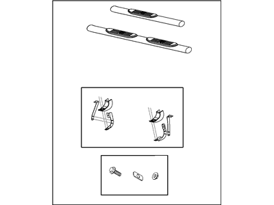 Mopar 82208969AB Step Kit-Tubular Side