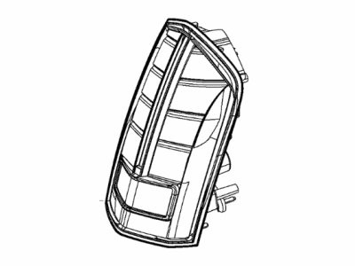 2012 Chrysler 300 Back Up Light - 5182300AD