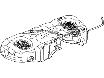 Chrysler 300 Fuel Tank - 5135172AD