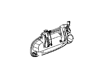 Mopar 55362890AC Handle-Exterior Door