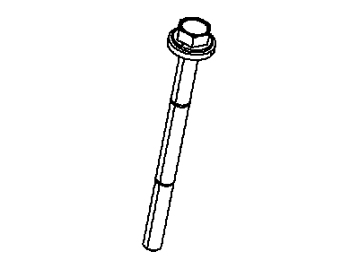 Mopar 6510294AA Bolt-HEXAGON FLANGE Head