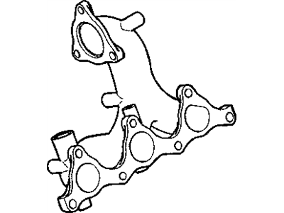 2004 Dodge Stratus Exhaust Manifold - MR481816