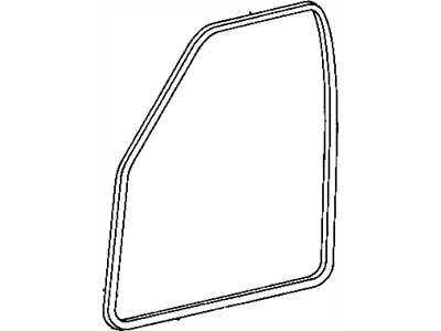 Mopar 55276286AA WEATHERSTRIP-Front Door