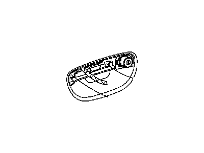 Mopar 68060188AH Bracket-Door Handle