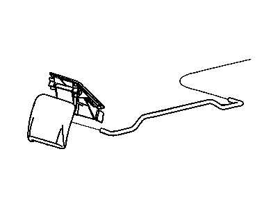 Mopar 52009907AC Rod-Parking Brake Release