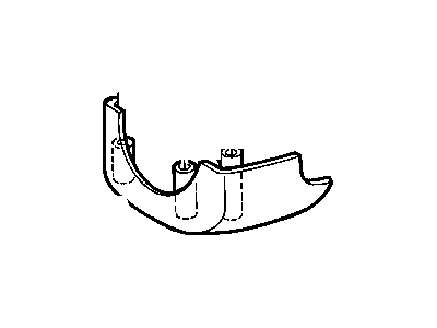 Mopar SU71XTMAB SHROUD-Steering Column