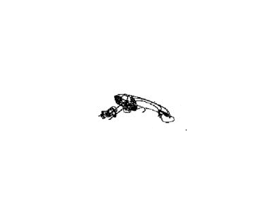 2010 Jeep Compass Door Handle - XU55HGNAE