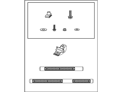 Mopar 82210564AE Step Kit-Tubular Side