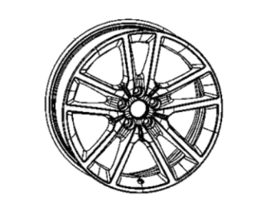 2022 Dodge Challenger Spare Wheel - 4755541AA