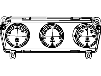 Mopar 55111933AB Air Conditioner And Heater Control Switch