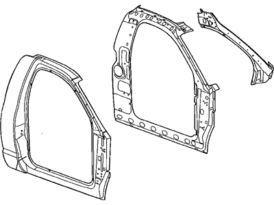 Mopar 5080299AA Panel-Body Side Aperture