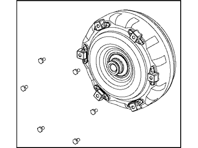 2016 Ram 4500 Torque Converter - RL214649AA