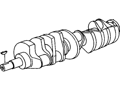 2002 Dodge Viper Crankshaft - 4848733AC