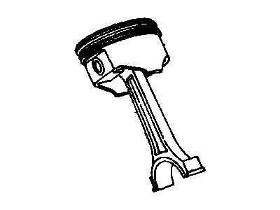 Mopar 5018625AA Piston-Complete Engine