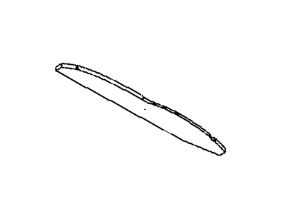 Mopar 5074148AA SILENCER-Fender To Hinge Pillar