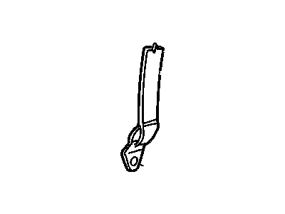 Mopar 5GZ051T5AE Front Outer Seat Belt