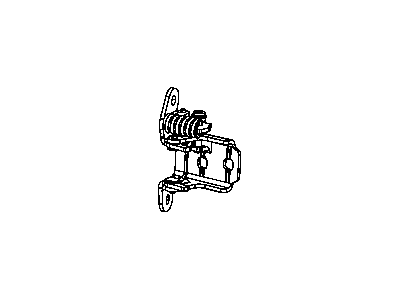 Mopar 5067939AH Door Hinge Rear Left Lower