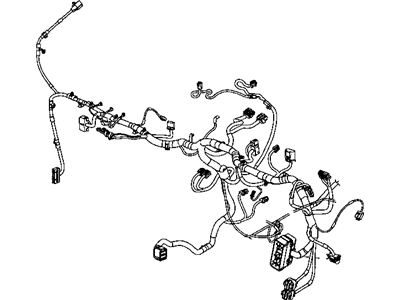 Mopar 4868745AC Wiring-Instrument Panel