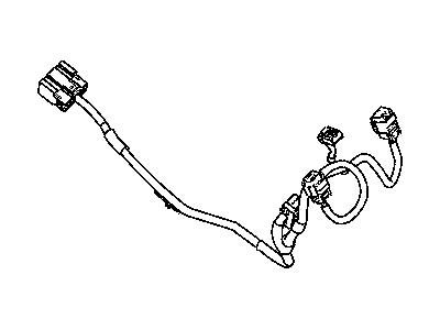 Mopar 4868978AA Wiring-Console