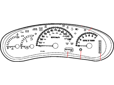 Mopar 4760401AE Cluster