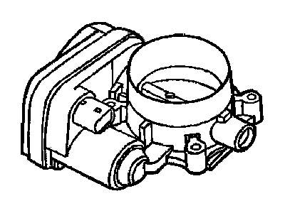 Chrysler Throttle Body - 68031596AB