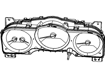 Mopar 68019094AA Lens-Instrument Cluster