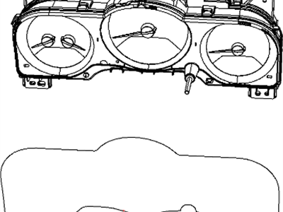 Mopar 5172535AA Cluster-Instrument Panel