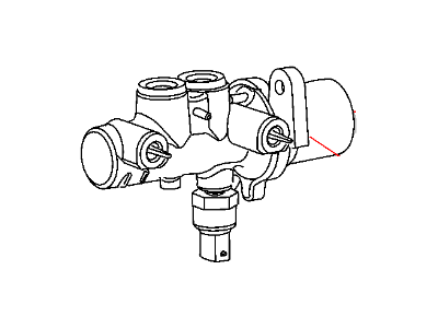 Mopar 5189229AA Brake Mastr Cylinder