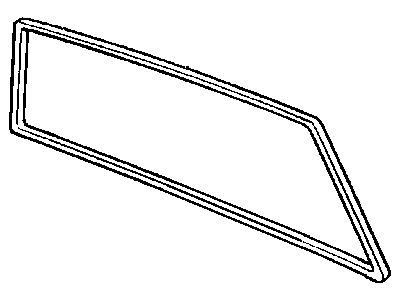 55175366AD Mopar Liftgate Molding Illustration 1 of 1