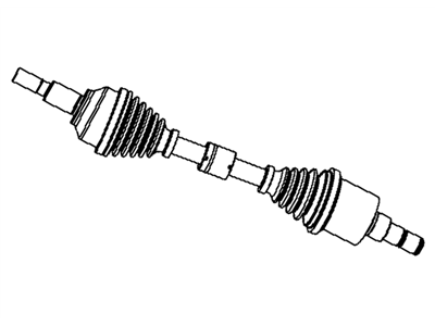 Mopar 5085180AD Cv Axle Shaft