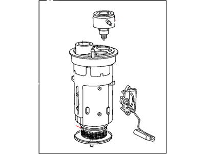 Dodge Ram 3500 Fuel Level Sensor - 4897668AC