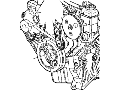 Mopar 4668241AC Belt-ALTERNATOR Drive