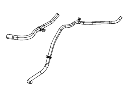 2020 Dodge Journey Brake Booster Vacuum Hose - 4743837AG