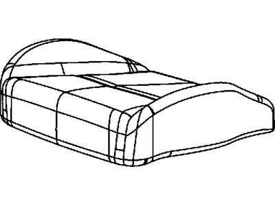 2010 Chrysler Sebring Seat Cover - 1RX14ZJ3AA