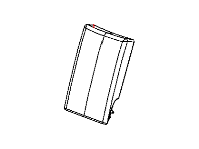 Mopar 5RL65XDVAA Rear Seat Center Armrest