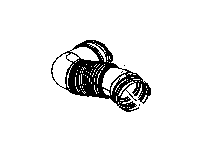 Mopar 53032798AA Air Intake Cleaner Hose Duct Tube