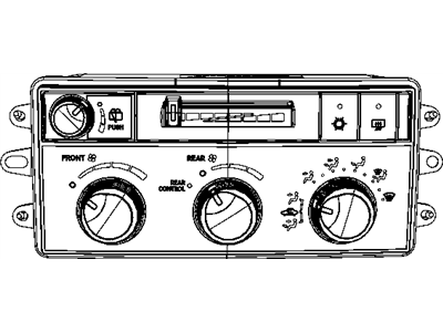 Mopar 55057280AC Air Conditioning And Heater Auxiliary Control Switch